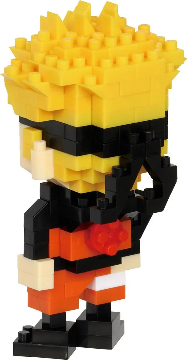 Bandai Nanoblock Naruto Uzumaki NBCC134 - Bouwset 2-delig - Meerkleurig