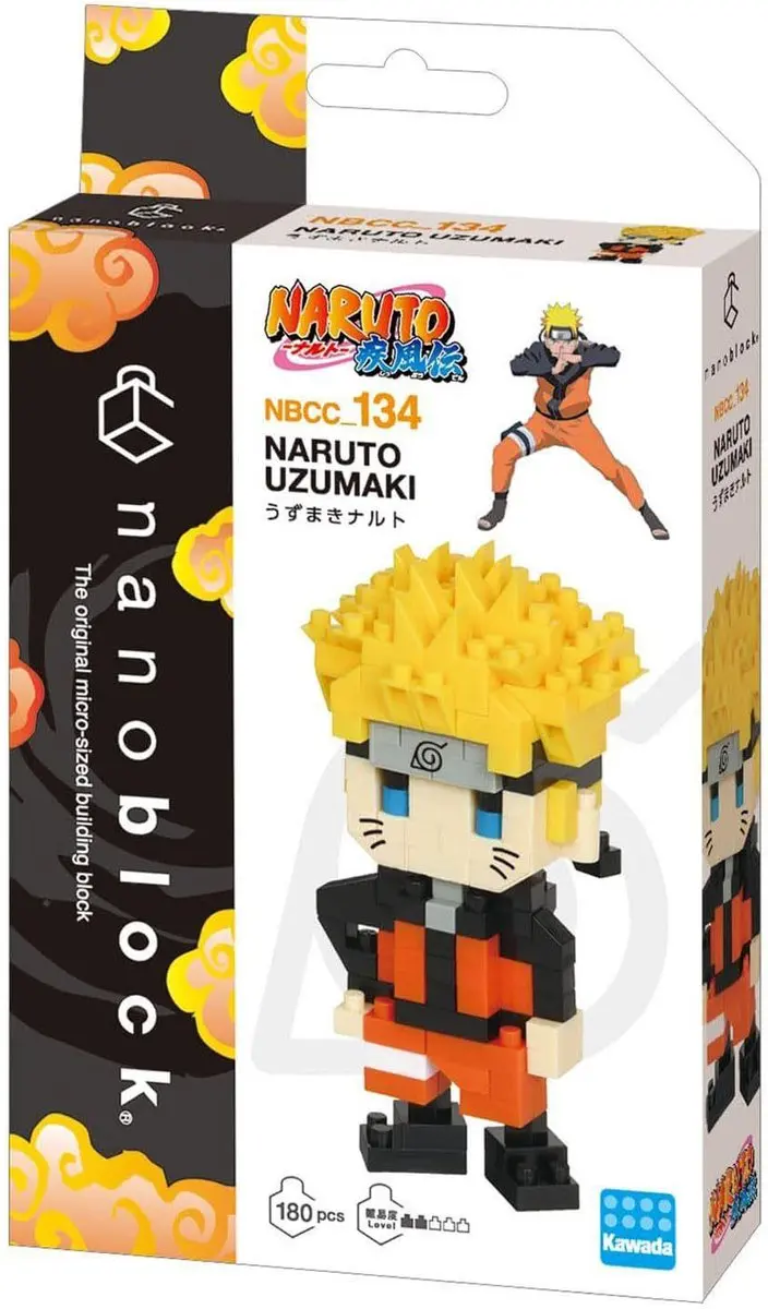 Bandai Nanoblock Naruto Uzumaki NBCC134