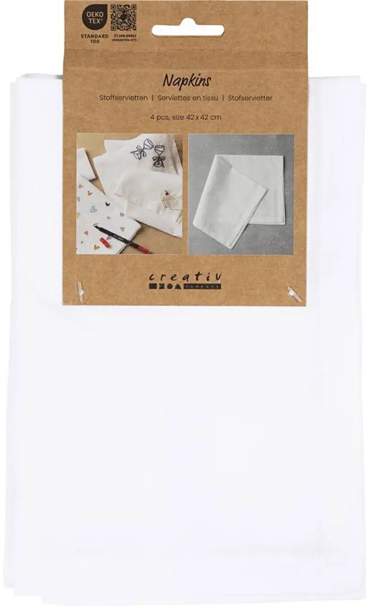Creativ Company Textiel Servetten 42x42cm