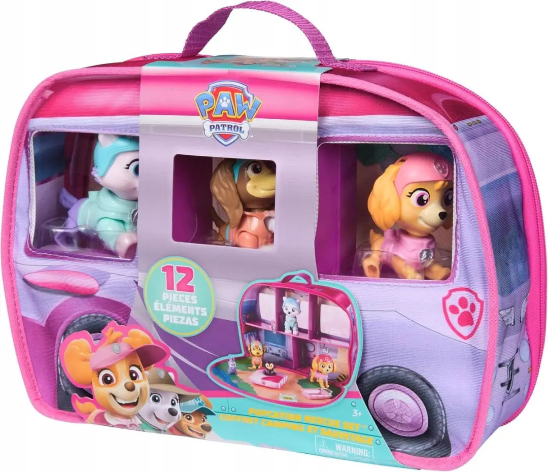 Paw Patrol Kampeerwagen met Figuren