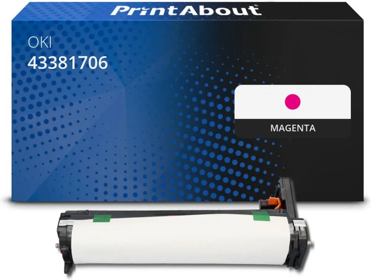 PrintAbout OKI 43381706 Drum Magenta - 22.000 pagina's