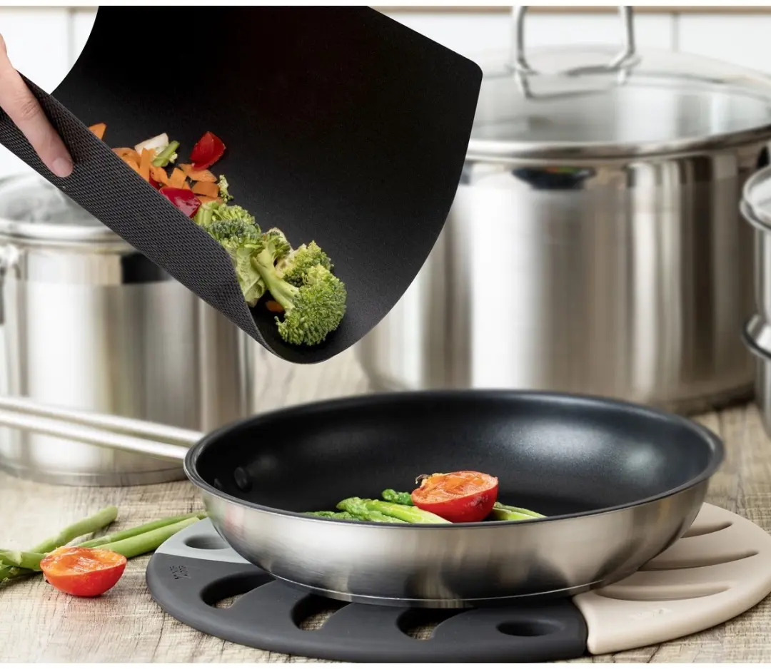 Alpina 6-delige Snijplanken Set 38x28cm - Grijs - afbeelding 3 van 6