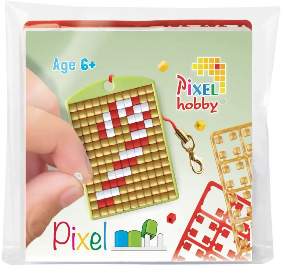 Pixelhobby Medaillon Startset Zuurstok Kerst