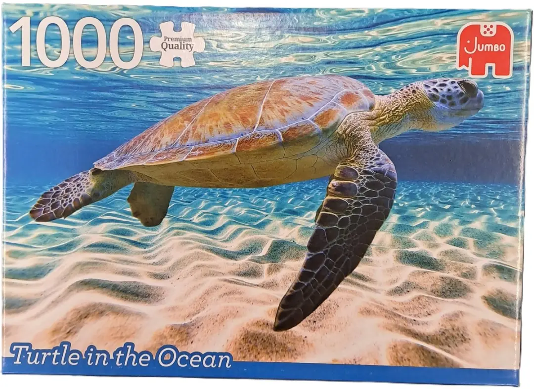 Jumbo puzzel Turtle in the Ocean 1000 stukjes