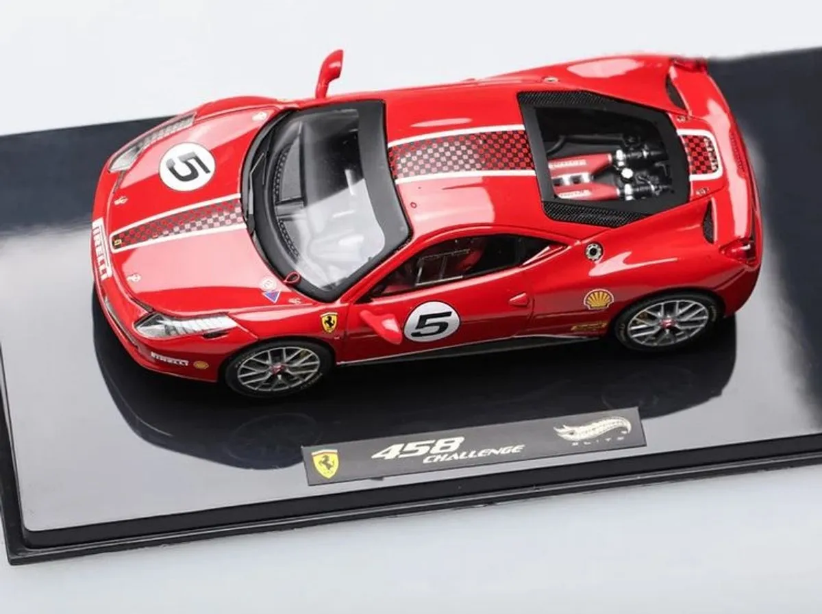 Ferrari 458 Challenge Hot Wheels Elite 1:43