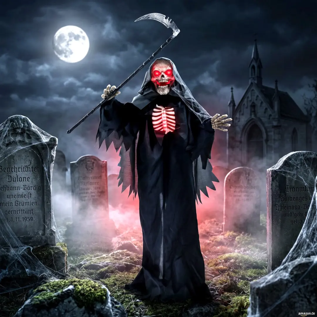 ECTEATOY® Geanimeerde Halloween Magere Hein