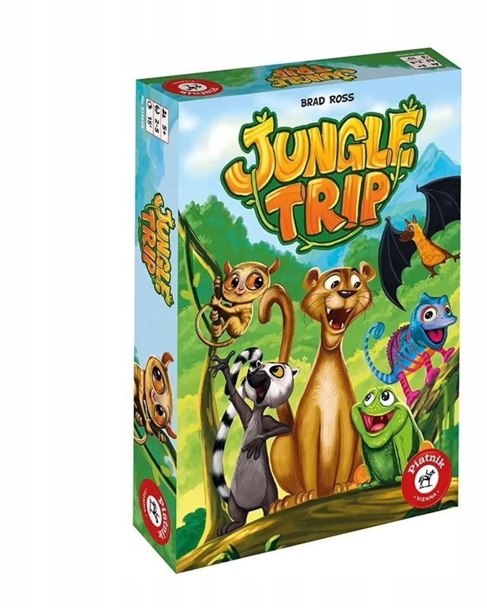 Piatnik Jungle Trip Dierenkaartspel
