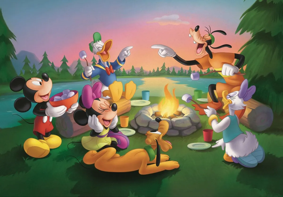 Disney Mickey Mouse Puzzel - 144 Stuks (3x48)