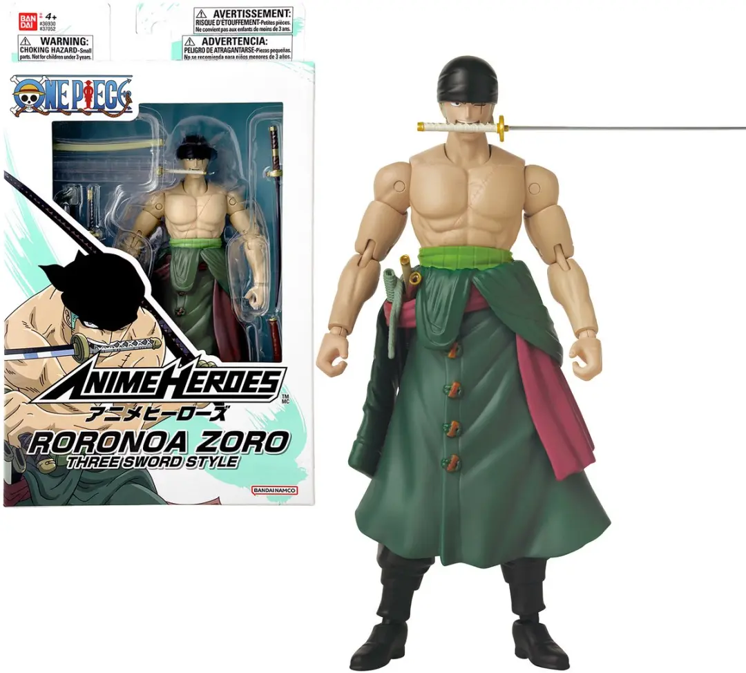 Bandai One Piece Roronoa Zoro Actiefiguur 37052