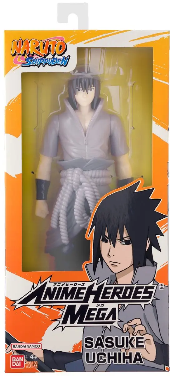 Bandai Naruto Shippuden Sasuke Uchiha Mega Actiefiguur 30cm