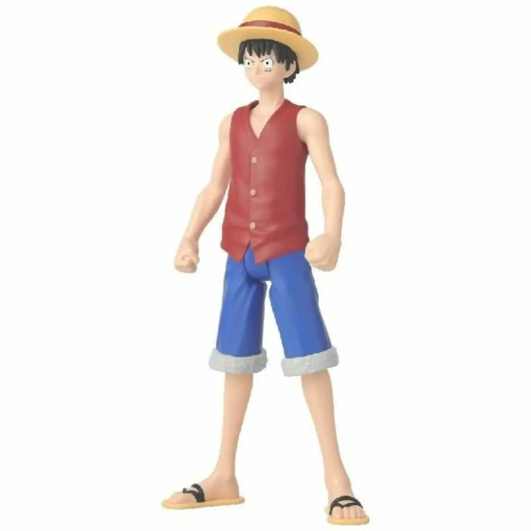 Bandai One Piece Anime Heroes Mega Luffy Figuur 30cm - Multicolor
