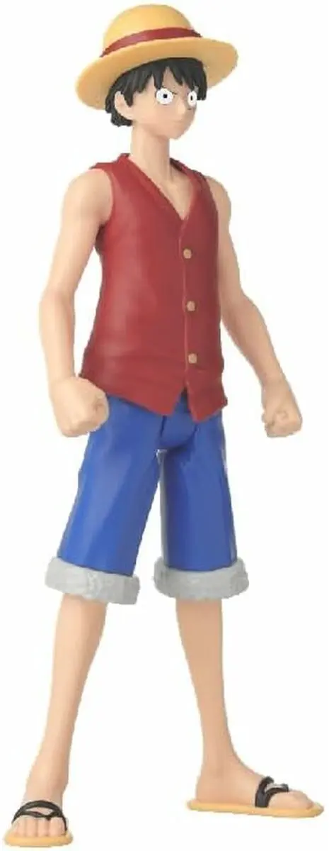 Bandai One Piece Anime Heroes Mega Luffy Figuur 30cm - Multicolor