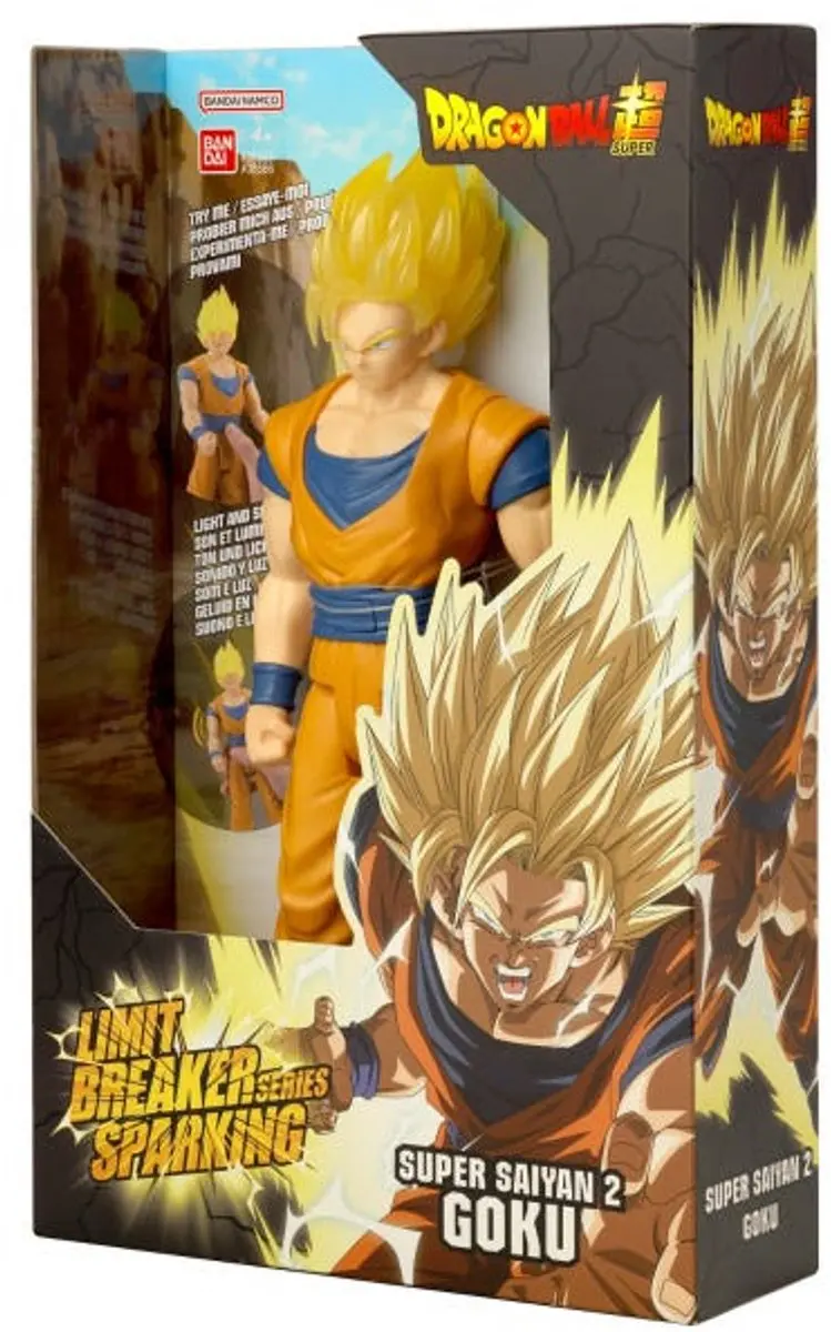 Bandai Dragon Ball Super Giant Limit Breaker Goku Lichtfiguur 30cm - Super Saiyan 2