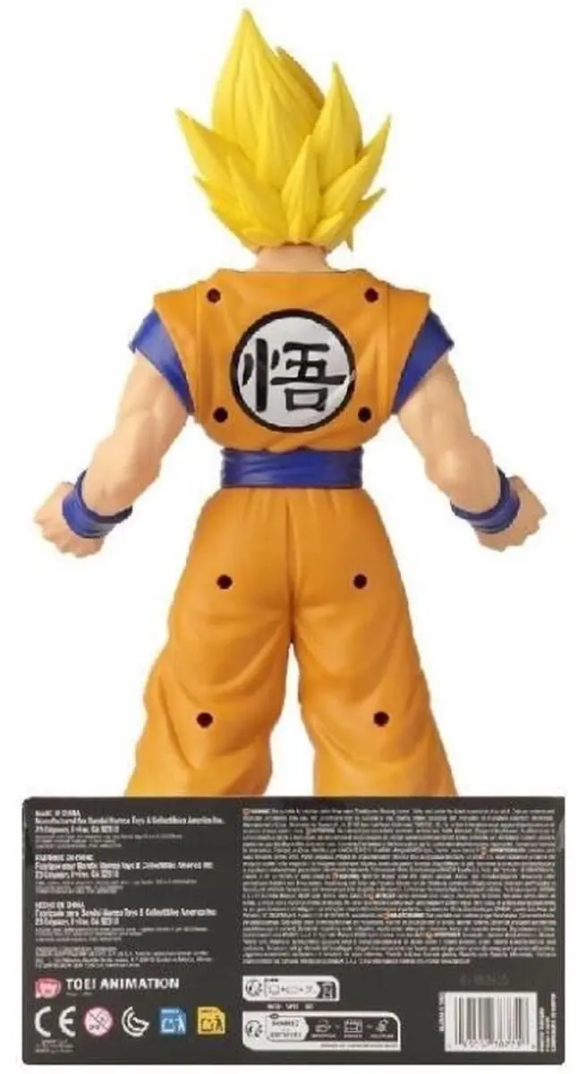 Bandai Dragon Ball Super Super Saiyan Goku Giant Figure 40cm - Multicolor