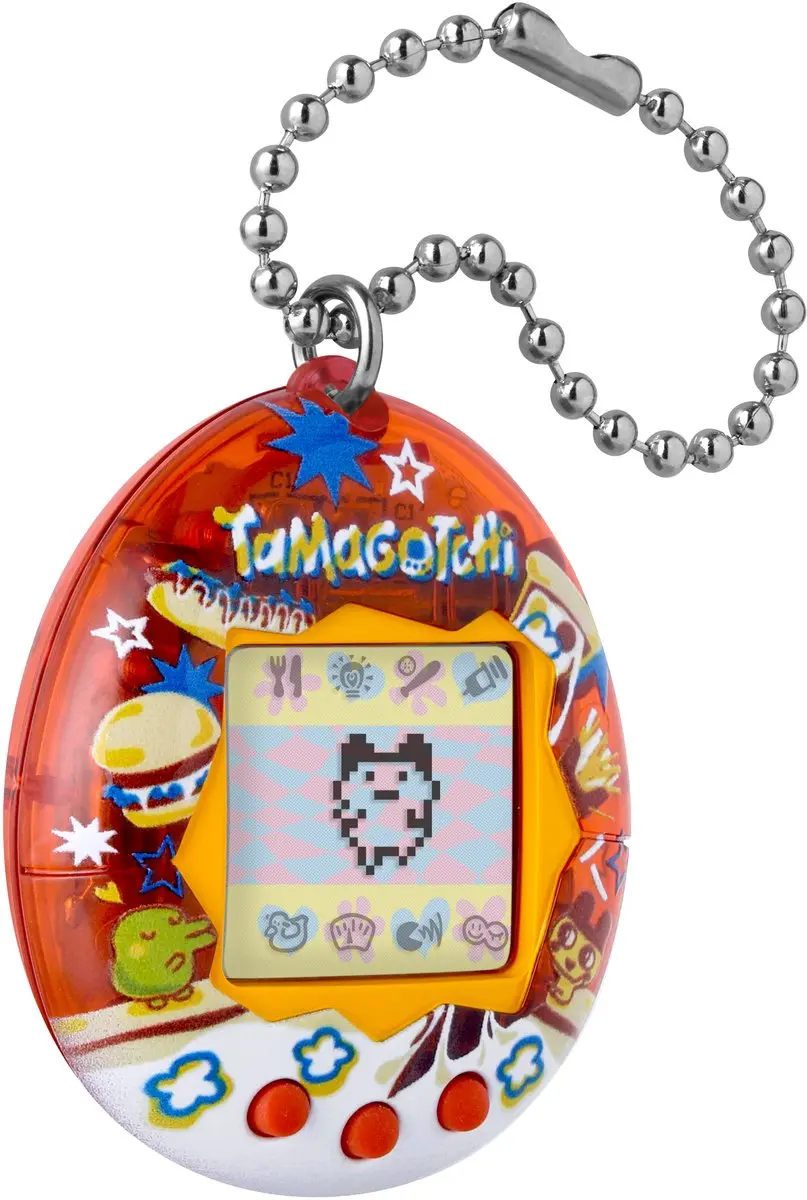 Bandai Tamagotchi Yummy - Interactief Digitaal Huisdier - LCD-Scherm - Frans