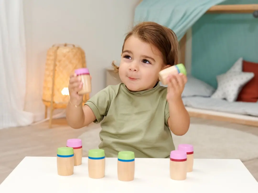 Eichhorn Montessori Sound-Memo - 8 Doosjes - afbeelding 3 van 5