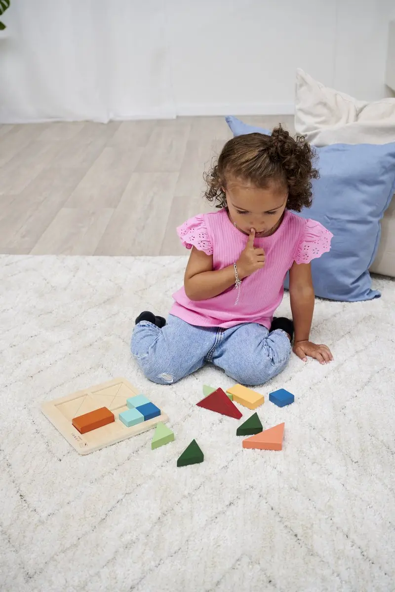 Eichhorn Montessori Vormpuzzel - Multi