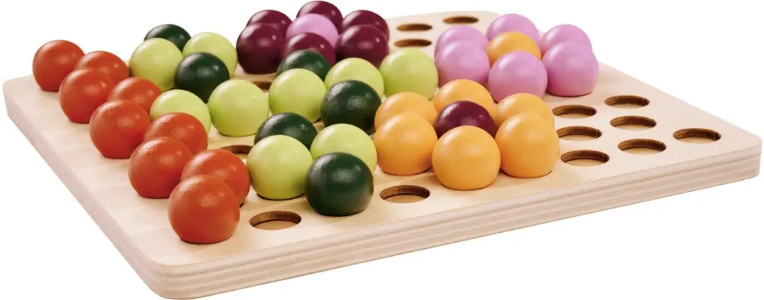Eichhorn Montessori Sorteerkralen 100 Stuks - Multicolor - afbeelding 3 van 6