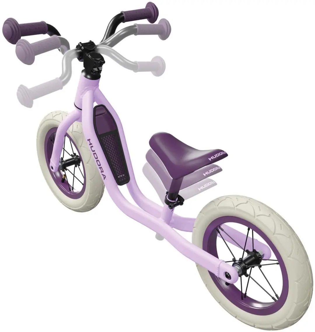 HUDORA Loopfiets 12 inch - Lavendel