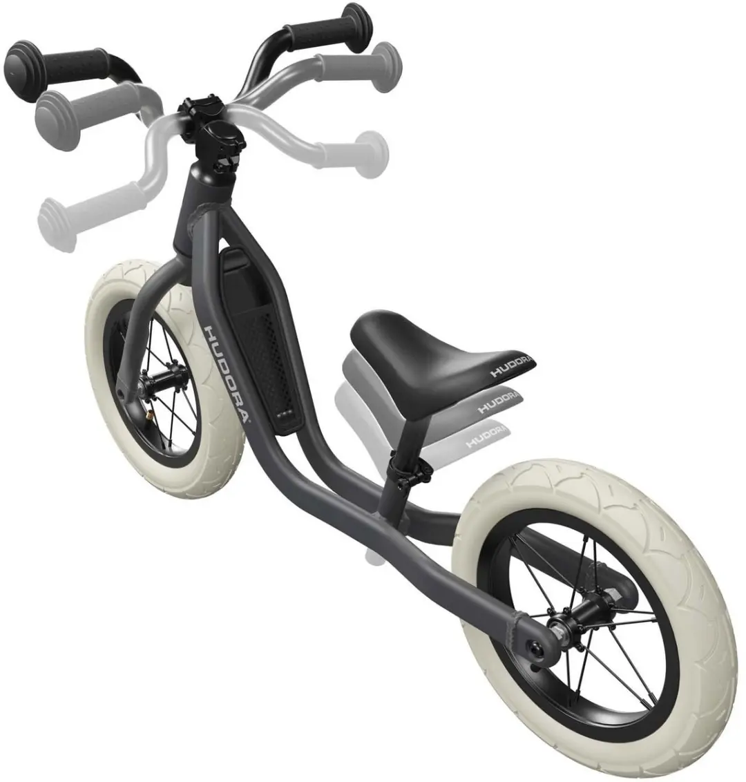 Hudora Loopfiets 12 inch Grijs