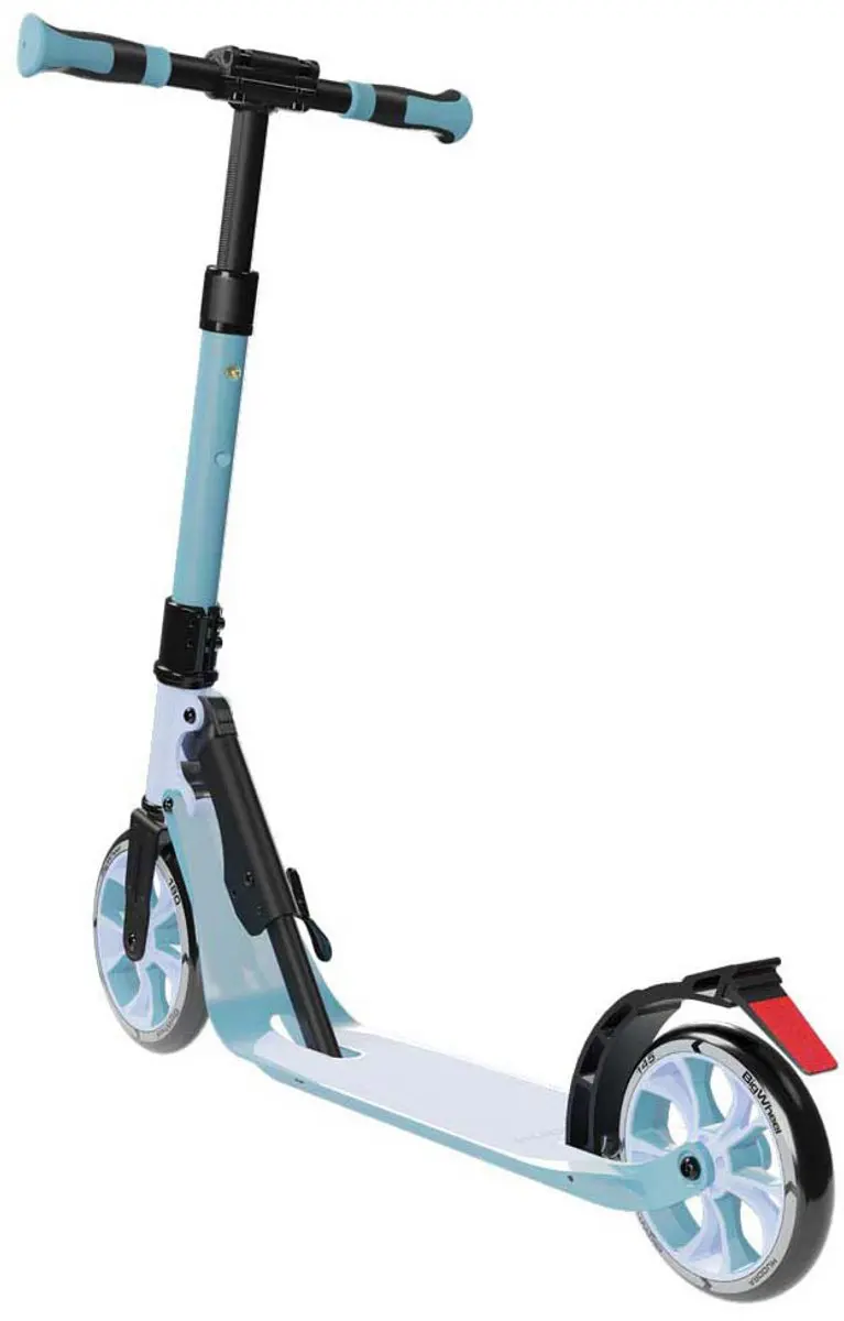 Hudora BigWheel 180 Advanced Junior Scooter - Lucht Blauw