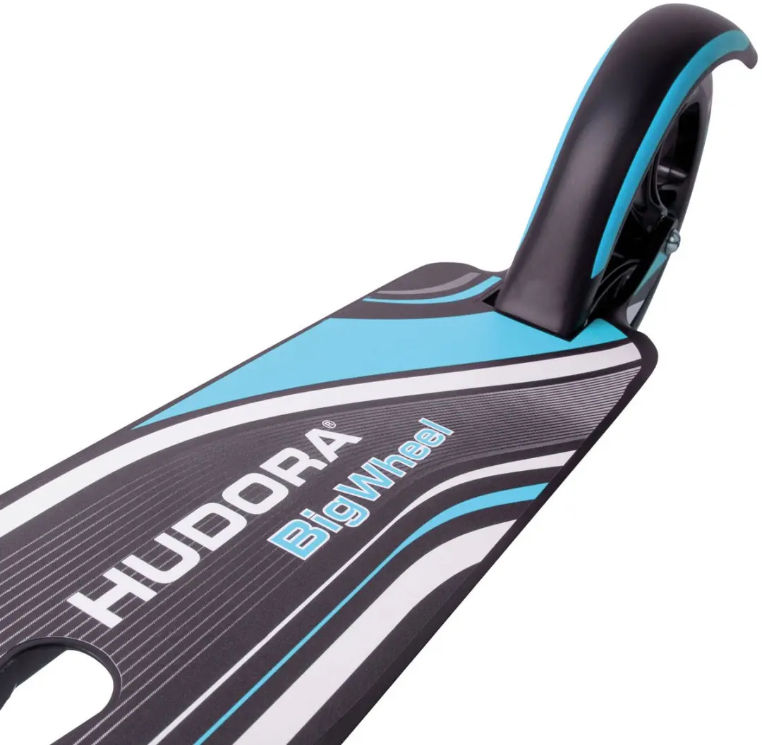 Hudora Scooter Big Wheel Step RX205 - Zwart/Blauw