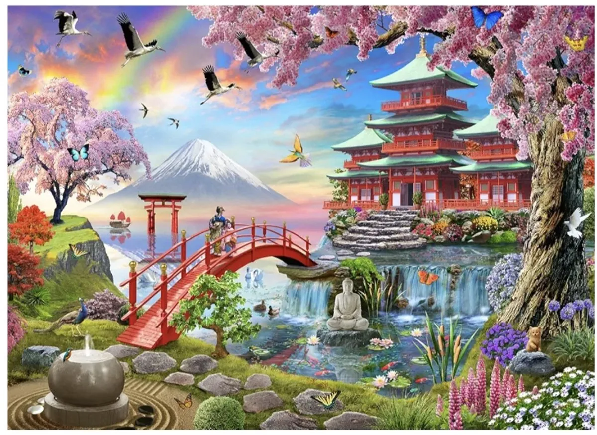 Jumbo Zen Garden Legpuzzel 3000 Stuks - Multi