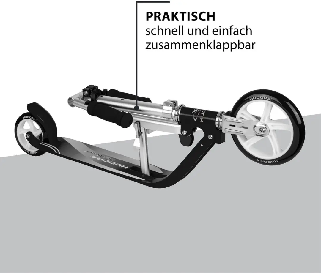 HUDORA Little BigWheel, Kinderen, Klassieke step, Elk geslacht, 100 kg, 2 wiel(e