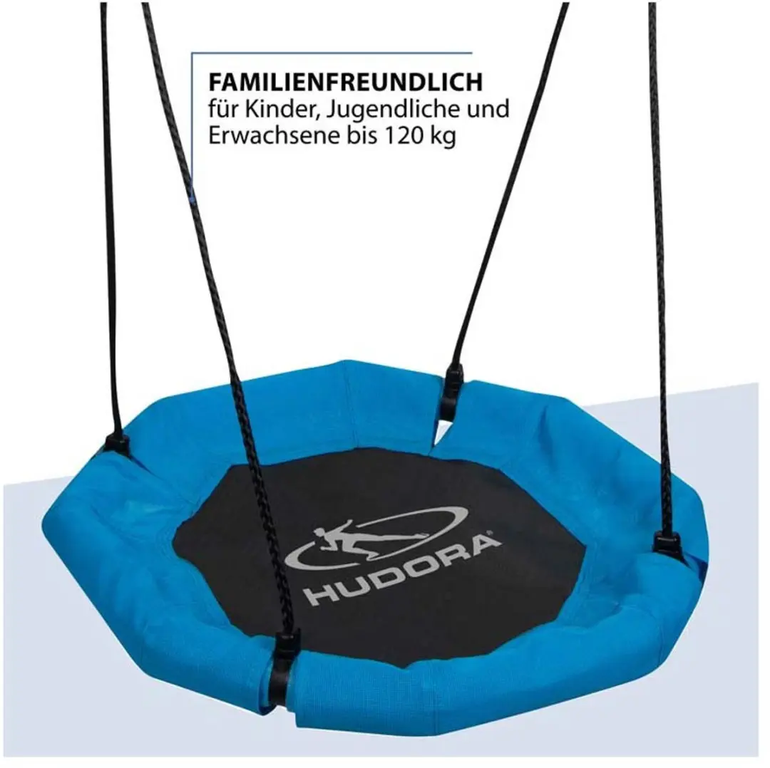 Hudora Nestschommel Octagon 70 - Blauw - afbeelding 6 van 6