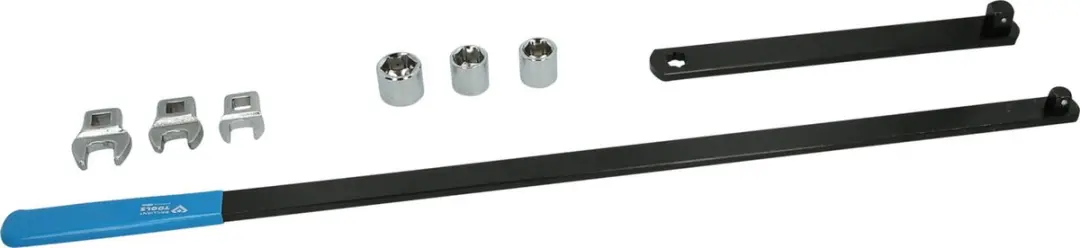 Brilliant Tools V-riem Spanrol Sleutelset 8-delig BT571050 - Blauw/Zilver/Zwart - afbeelding 5 van 6