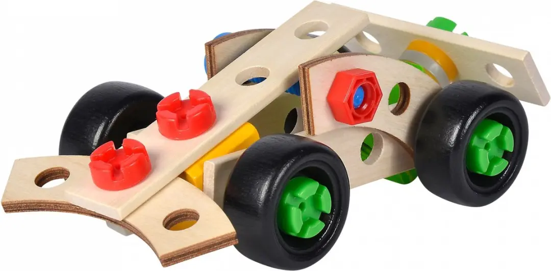Eichhorn Rennauto Constructieset 35-delig - Vanaf 3 jaar - afbeelding 4 van 6