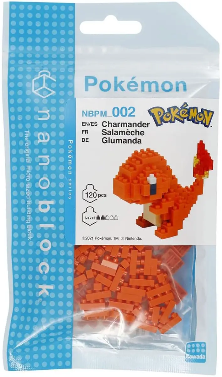 Bandai Nanoblock Charmander Pokémon Bouwset