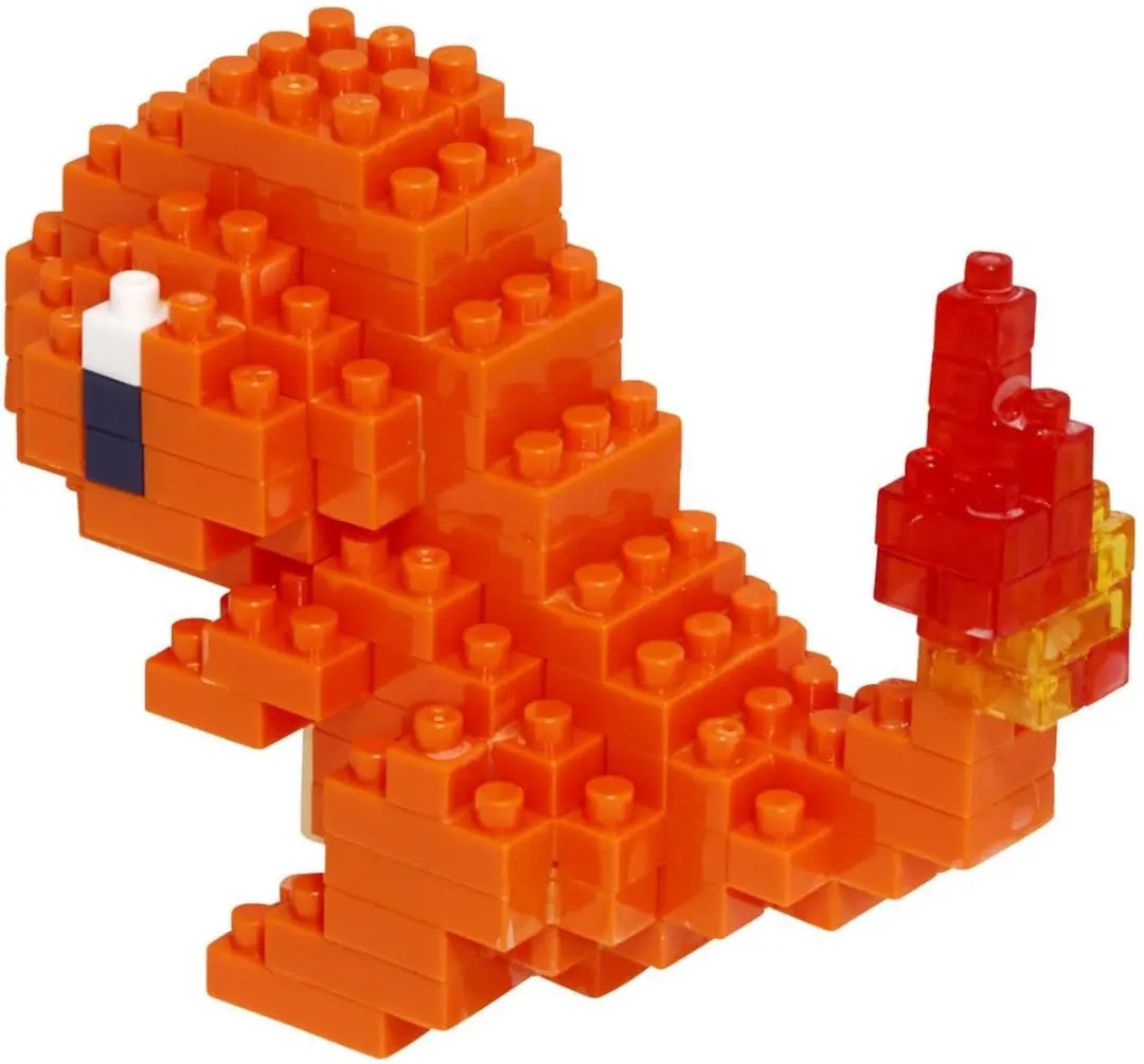 Bandai Nanoblock Charmander Pokémon Bouwset - 120 Stukken