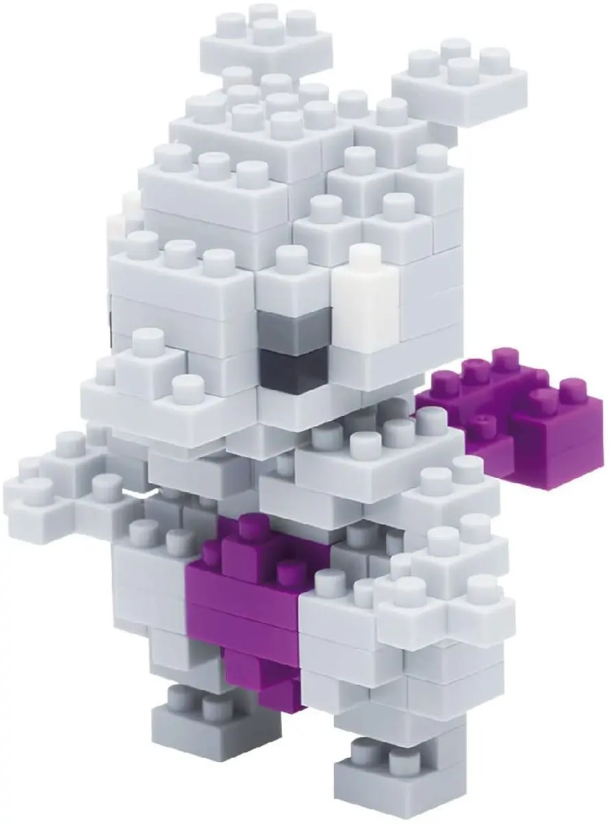 Bandai Nanoblock Mewtwo Pokémon Bouwset - 130 Stukken