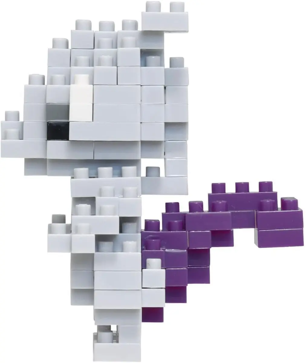 Bandai Nanoblock Mewtwo Pokémon Bouwset - 130 Stukken