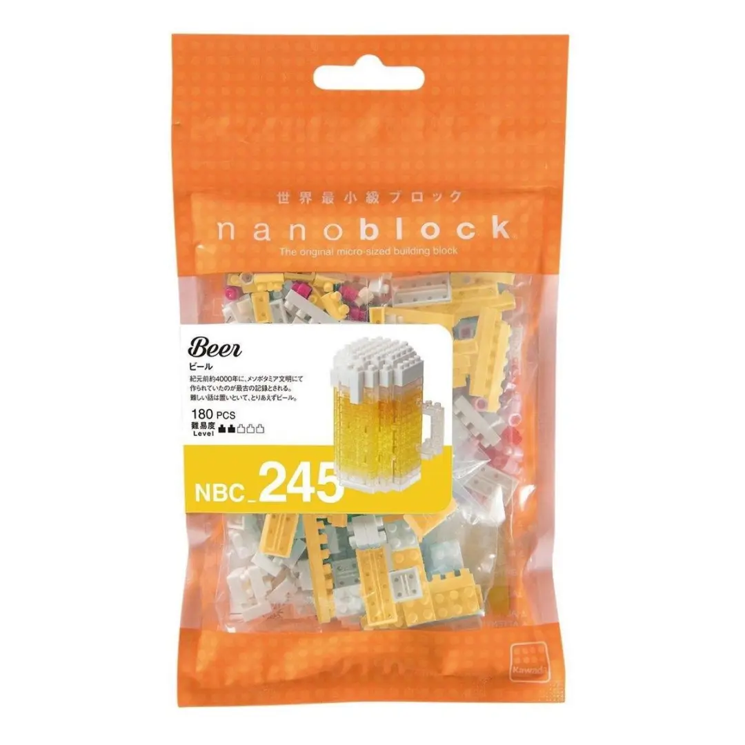 Bandai Nanoblock NBC245 Bierpul Bouwset - 180 Stukken - Meerkleurig