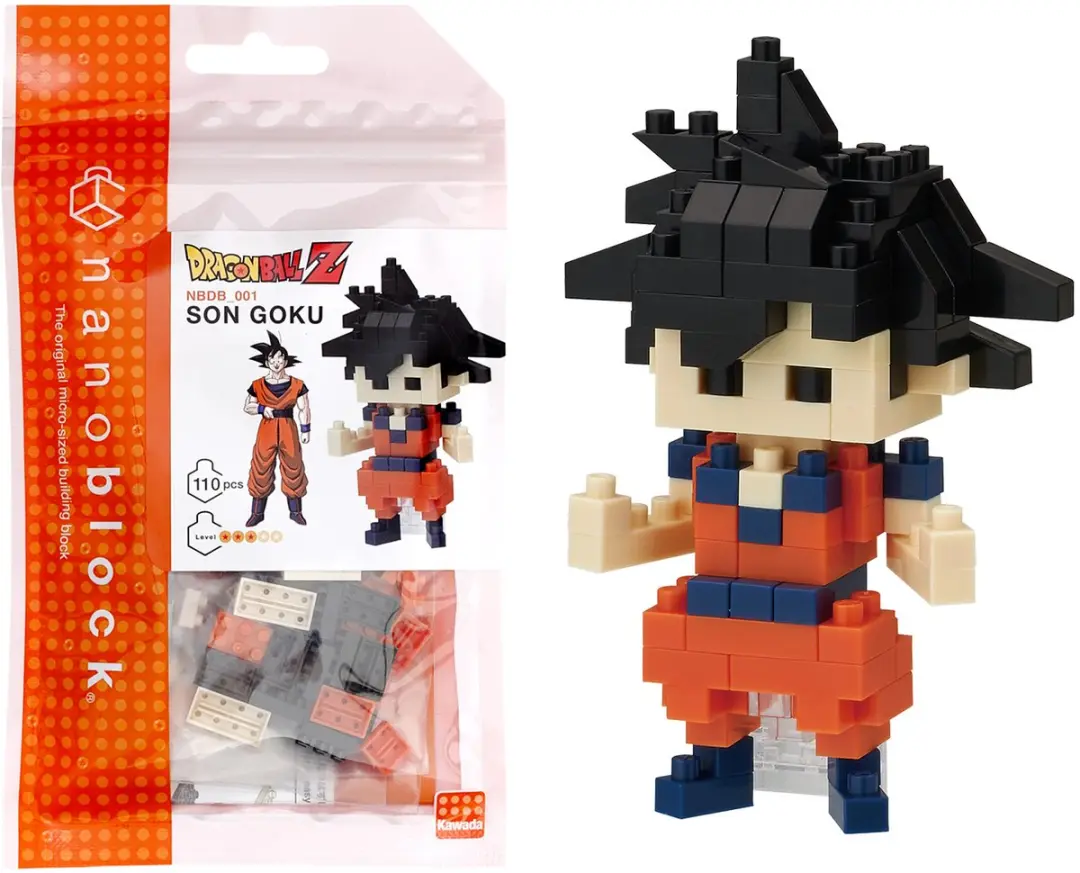 Bandai Nanoblock Son Goku Dragon Ball Z Bouwset