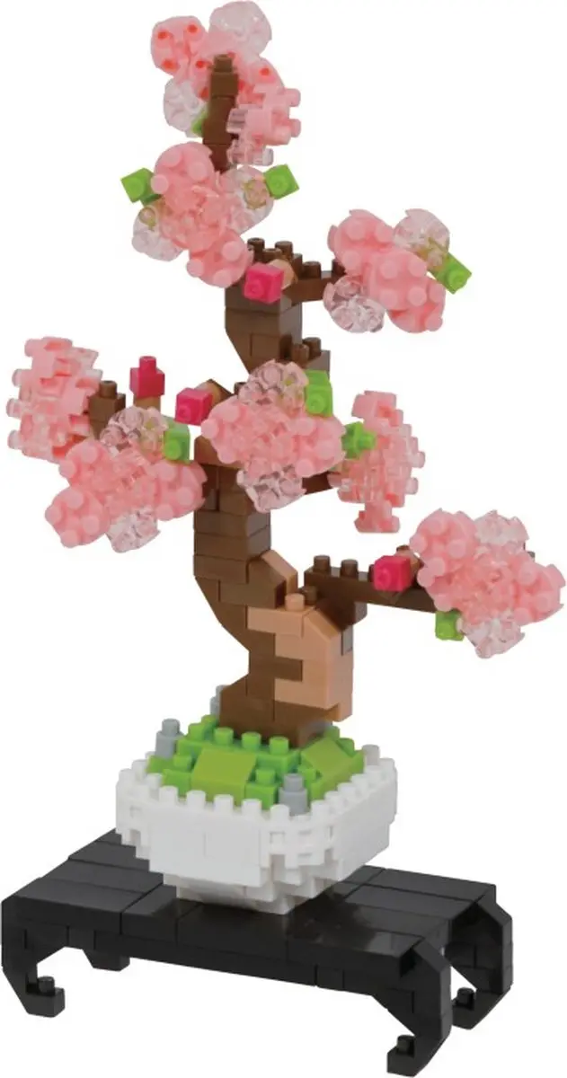 Bandai Nanoblock Bonsai Sakura NBC225 Bouwset - 270 Stukken