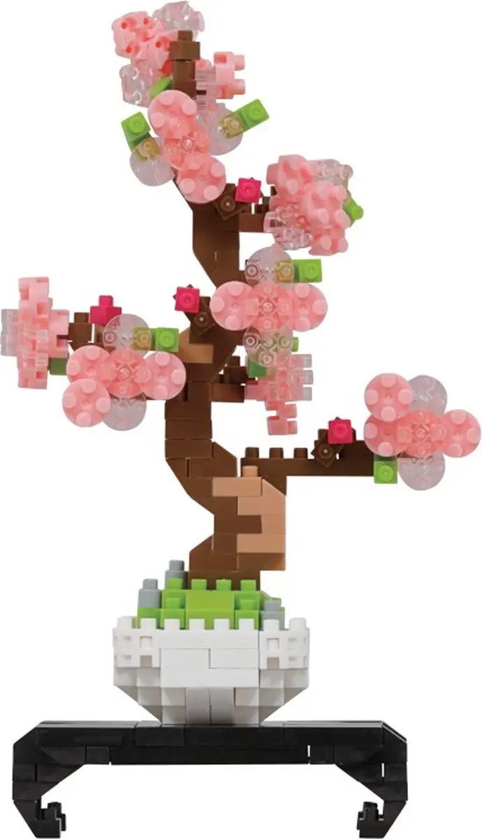 Bandai Nanoblock Bonsai Sakura NBC225 Bouwset - 270 Stukken