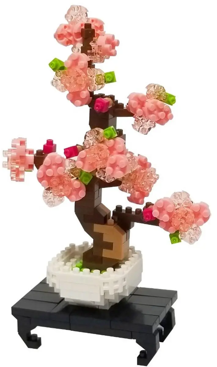 Bandai Nanoblock Bonsai Sakura NBC225 Bouwset