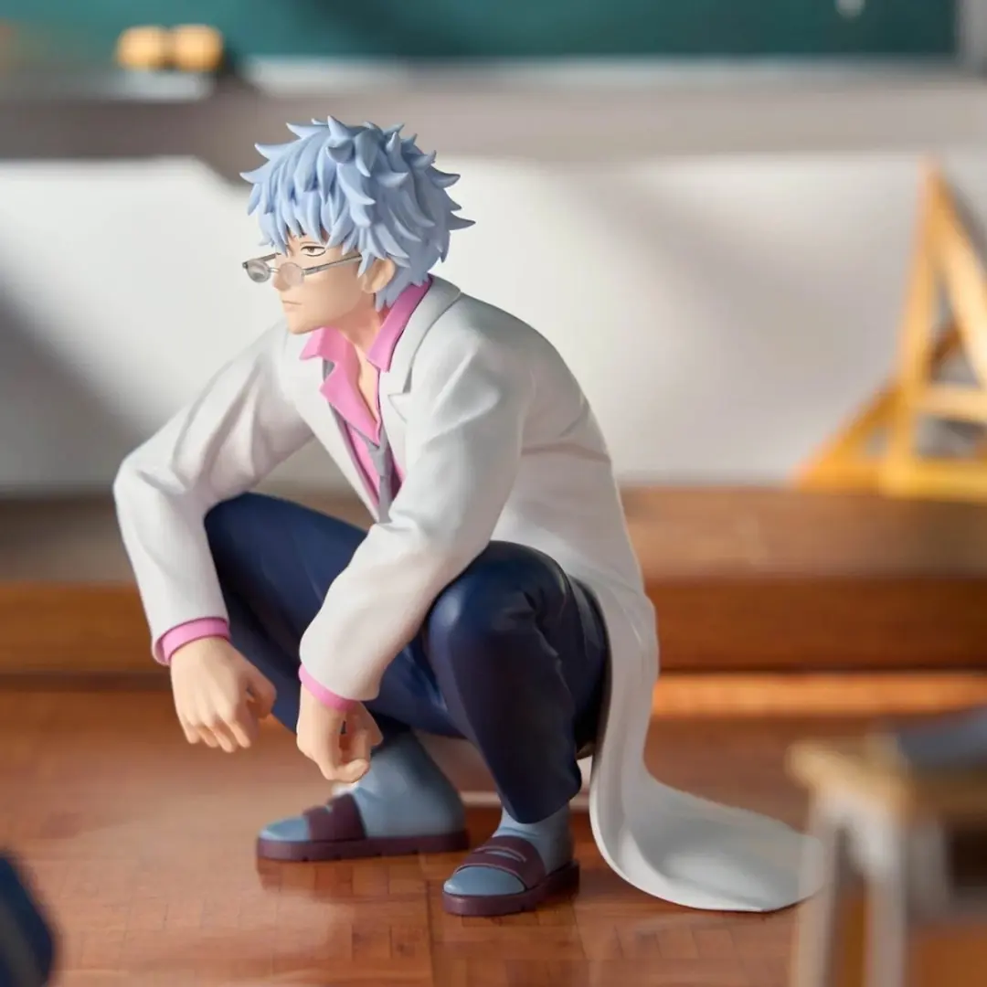 Bandai Gintama Ginpachi Sakata Poseerfiguur - Multicolor