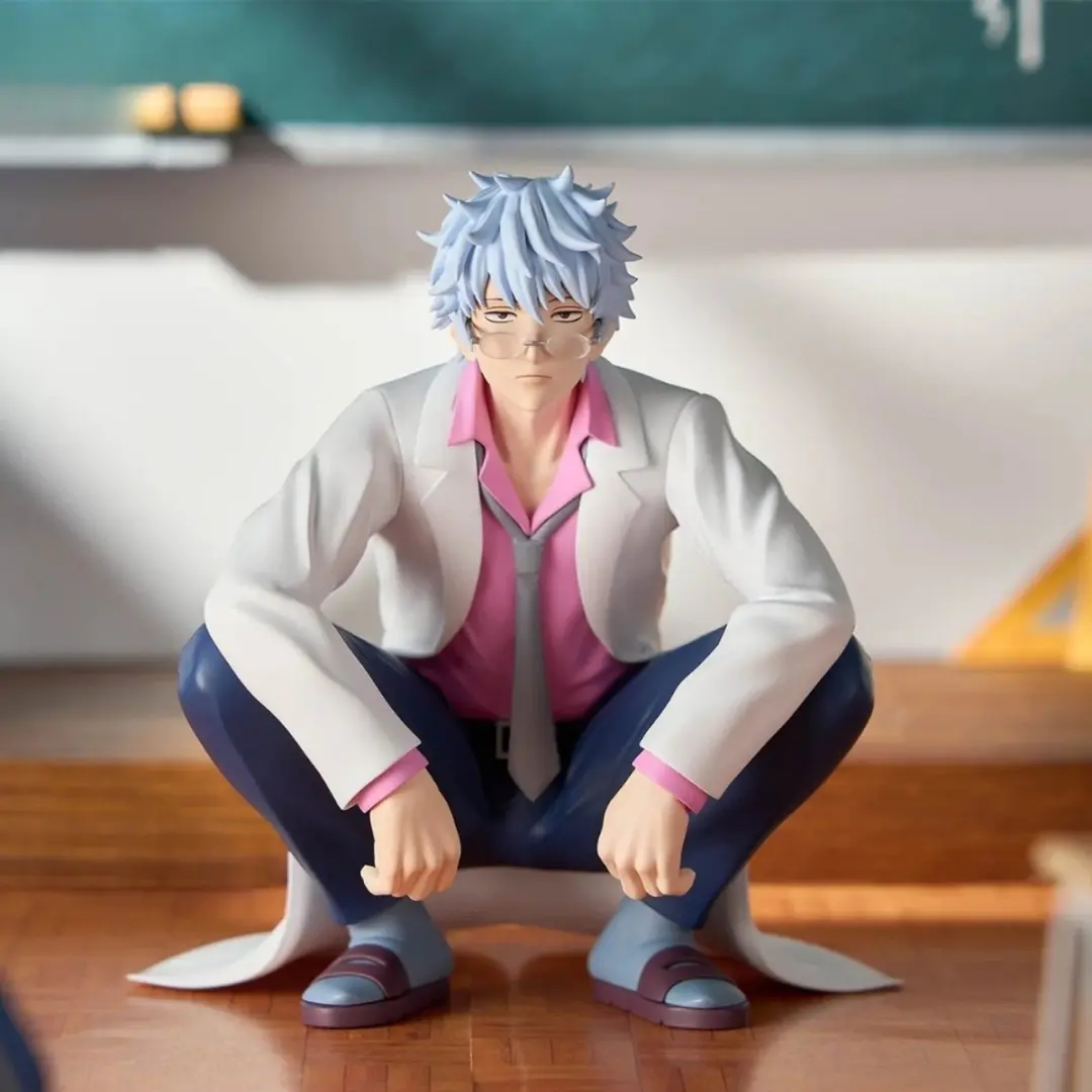 Bandai Gintama Ginpachi Sakata Poseerfiguur - Multicolor
