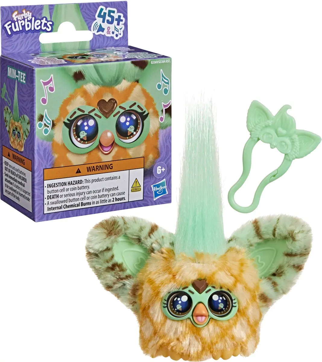 Hasbro Furby Furblets Min-Tee Interactieve Knuffel - 3 Stuks - Multicolor