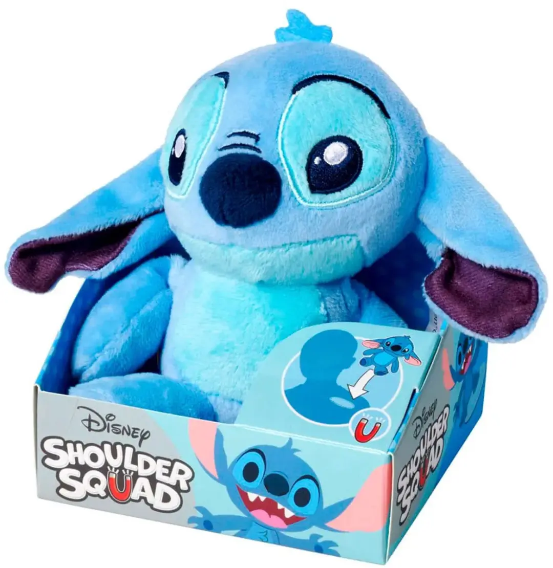 Simba Lilo & Stitch Stitch Shoulder Rider Knuffel 12cm - Multicolor - afbeelding 4 van 6