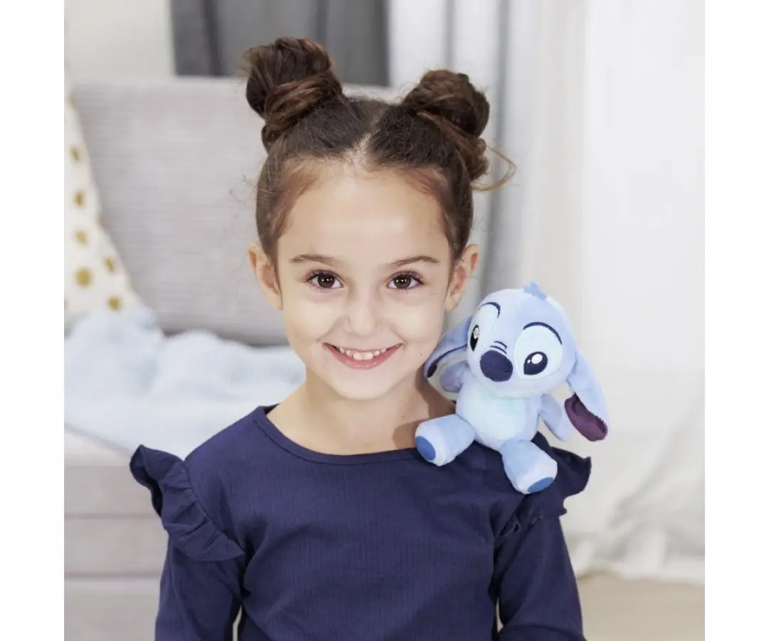 Simba Lilo & Stitch Stitch Shoulder Rider Knuffel 12cm - Multicolor - afbeelding 3 van 6