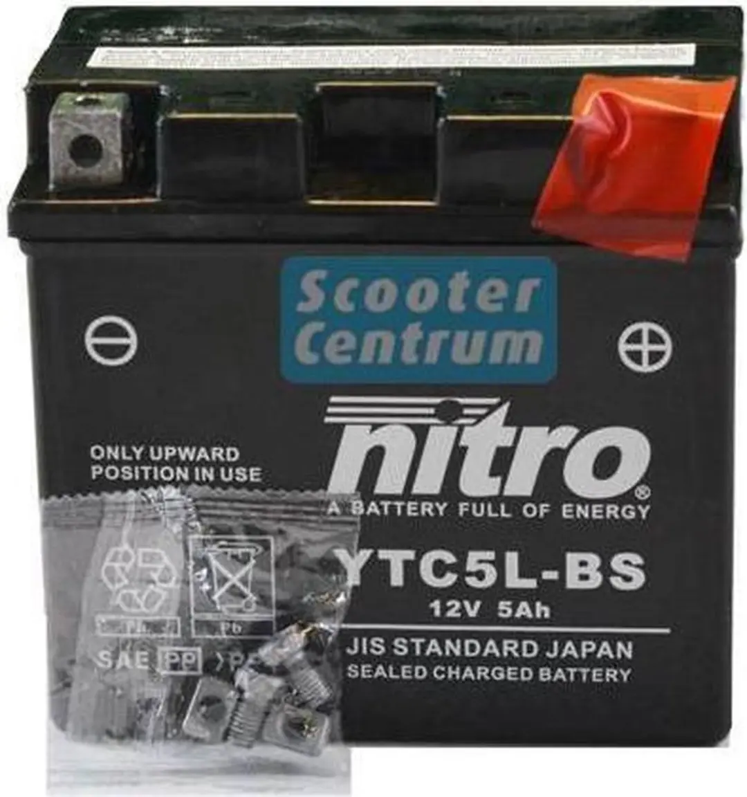 Nitro YTC5L-BS Gel Accu - afbeelding 3 van 5