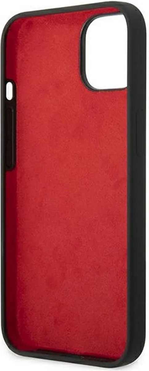 Ferrari Silicone Back Case iPhone 14 - Zwart