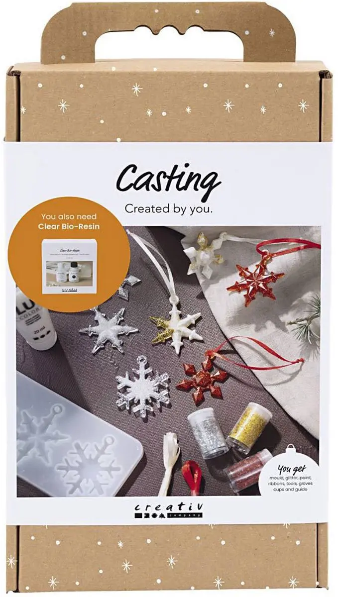 Creativ Company Hobbyset Sneeuwvlok Gieten