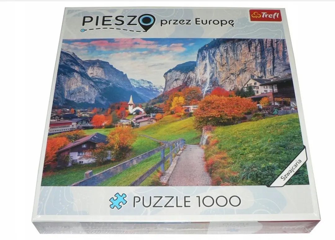 Trefl Puzzel 1000 Stukken: Wandeling door Europa