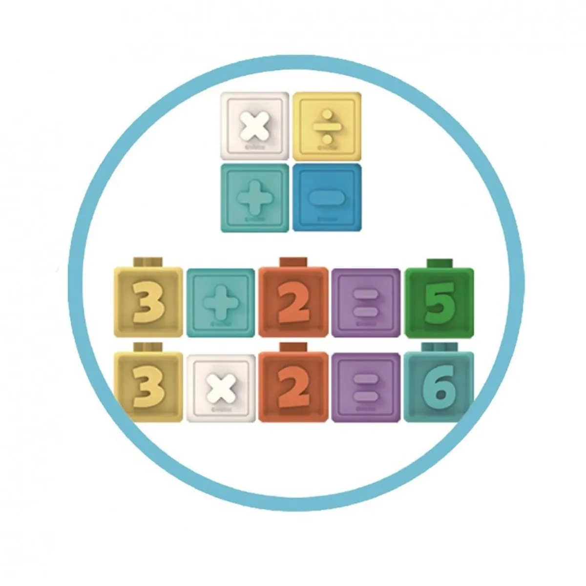 Fisher Price Baby's First Blocks 10 Stuks - Multi